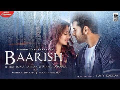 BAARISH Lyrics Mahira Sharma & Paras Chhabra